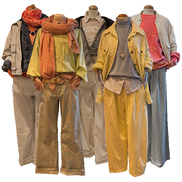 Mode, die ein Lächeln schenkt